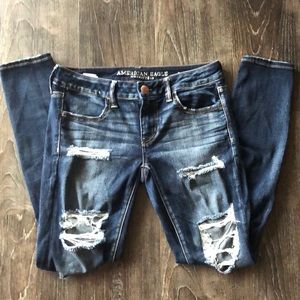 American Eagle super stretch jeans